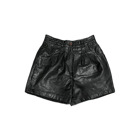 【USED】90'S BOUTIQUE europa LEATHER SHORTS