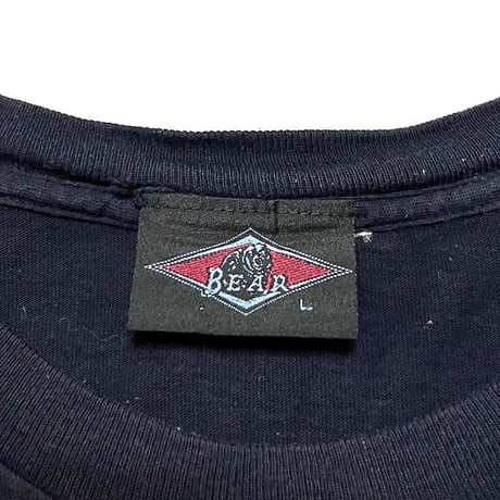 【USED】90'S BEAR USA BLEACH DESIGN T-SHIRT