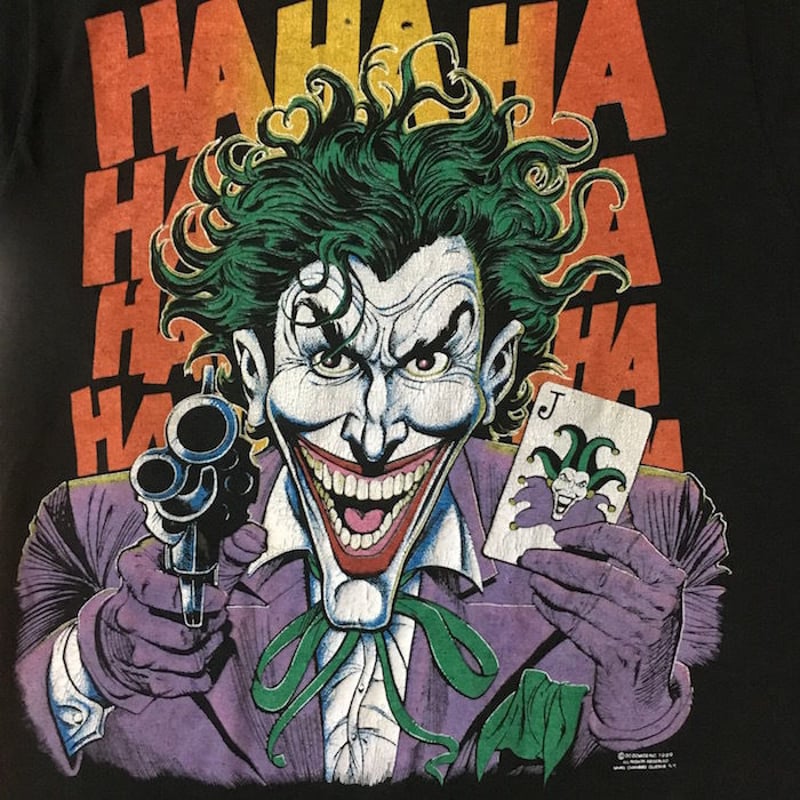 ジョーカー Joker Tシャツ 1987年製ヴィンテージ HAHAHAメンズ