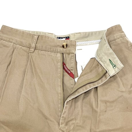 【USED】90'S-00'S TOMMY HILFIGER 2-TUCK CHINO PANTS