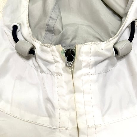 【USED】00'S NIKE HALF ZIP ANOLAK JACKET WHITE