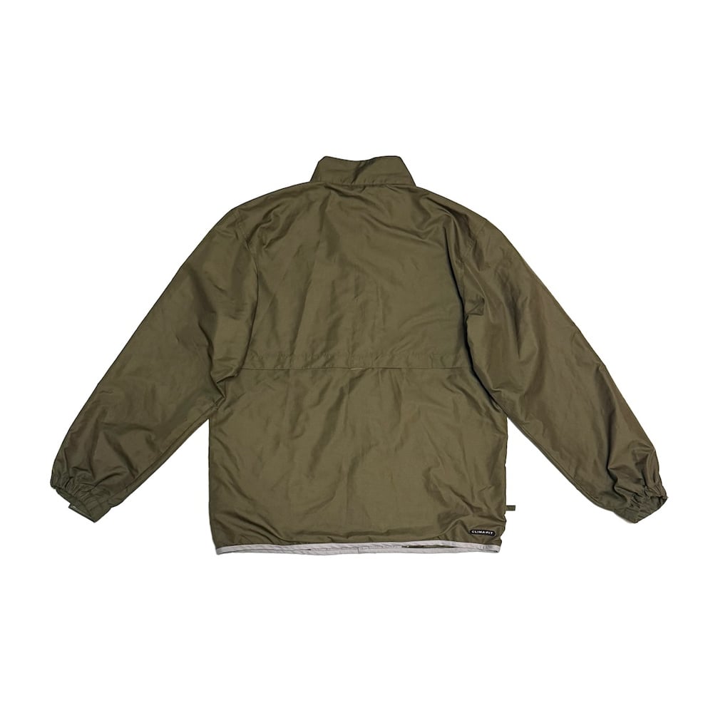 USED】00's NIKE Clima-FIT Olive Nylon Jacket Mi