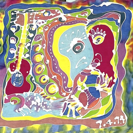【USED】90'S XY BODY PSYCHEDELIC ACID ALL OVER PRINT T-SHIRT