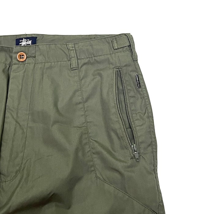 USED】90's-00's STUSSY 8 ZIP-POCKET FLIGHT PANT USED】90's-00's STUSSY 8 ZIP-POCKET FLIGHT PANT