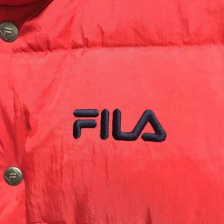 【USED】90'S FILA DOWN VEST