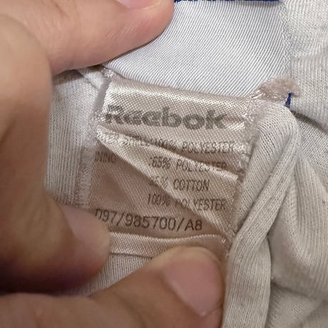 【USED】90's-00's Reebok POLY TRACK PANTS