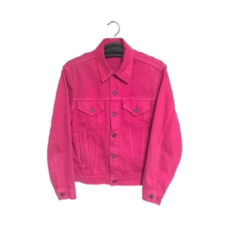 【USED】LEVI'S NEON PINK DENIM JACKET