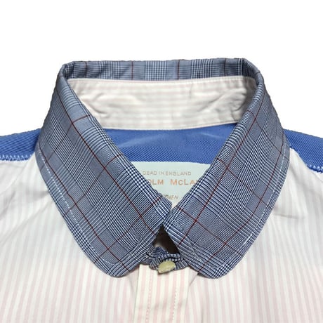 【USED】90'S  MALCOLM MCLAREN CRAZY PATTERN SHIRT