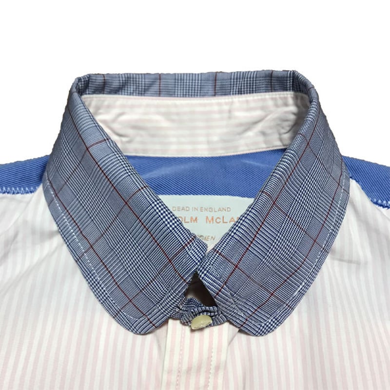 USED】90'S MALCOLM MCLAREN CRAZY PATTERN SHIRT USED】90'S MALCOLM MCLAREN CRAZY PATTERN SHIRT