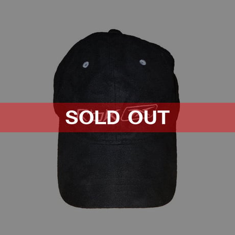 【USED】90'S REEBOK CAP BLACK
