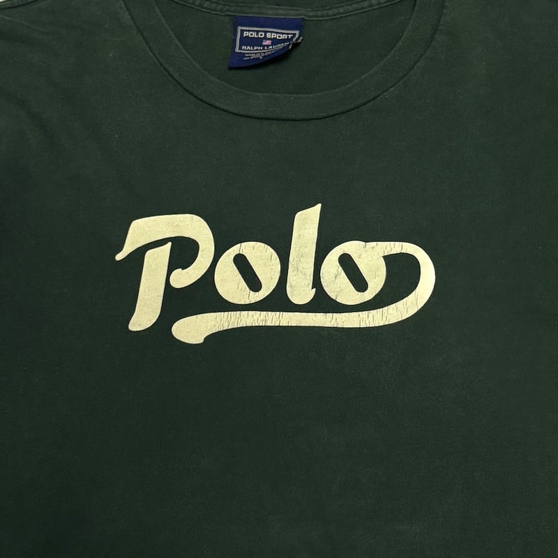 USED】90's Polo Sport Ralph Lauren Script Logo