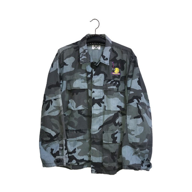 USED】90'S ANARCHIC ADJUSTMENT CAMO JACKET | K