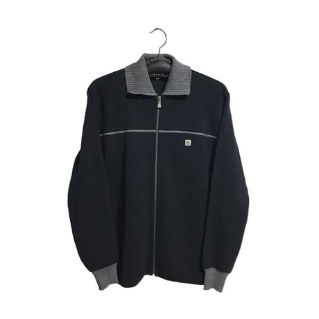 【USED】90'S CALVIN KLEIN JEANS KNIT TRACK JACKET
