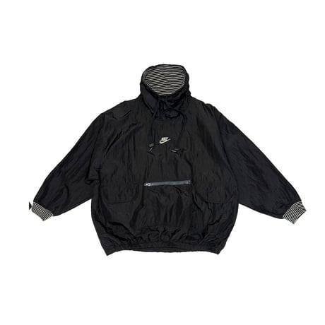 【USED】90's BOOTLEG NIKE HI-NECK NYLON PULLOVER JACKET