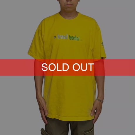 【USED】90's NIKE TEAM brasil futebol T-SHIRT