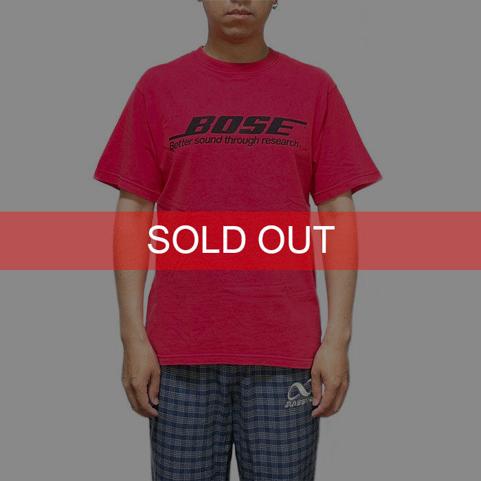 USED】90'S BOSE T-SHIRT | KONBINI USED】90'S BOSE T-SHIRT | KONBINI