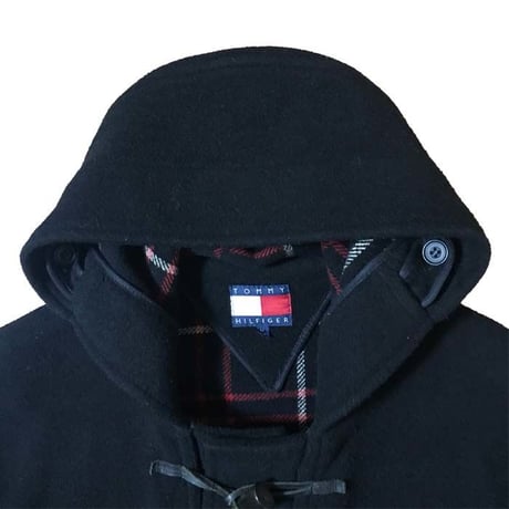 【USED】90'S TOMMY HILFIGER OVERSIZED DUFFLE COAT