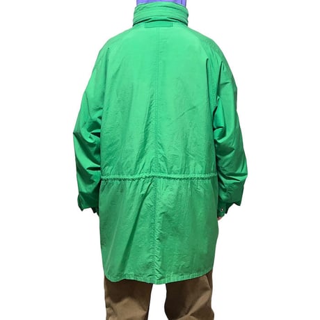 【USED】90'S OLD GAP MOUNTAIN JACKET BRIGHT GREEN