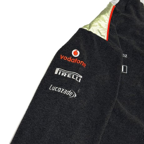 【USED】00's Vodafone McLaren Mercedes Fleece Half-Zip Pullover