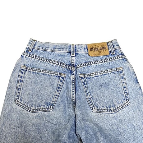 【USED】90'S GAP BLUE JEANS DENIM SHORTS