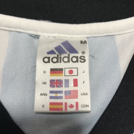 【USED】90'S ADIDAS HOOLIGAN GAME T-SHIRT MADE IN U.K