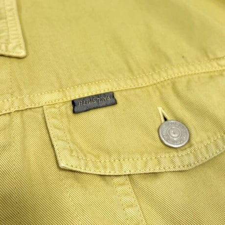 【USED】90'S PAUL SMITH JEANS TRACKER JACKET MUSTARD YELLOW