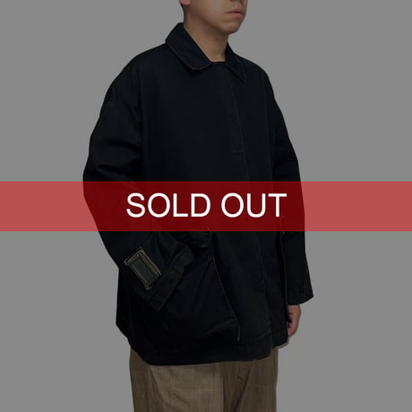 【USED】90's W.&L.T. DETACHABLE POCKET JACKET with BUILT IN WATCH