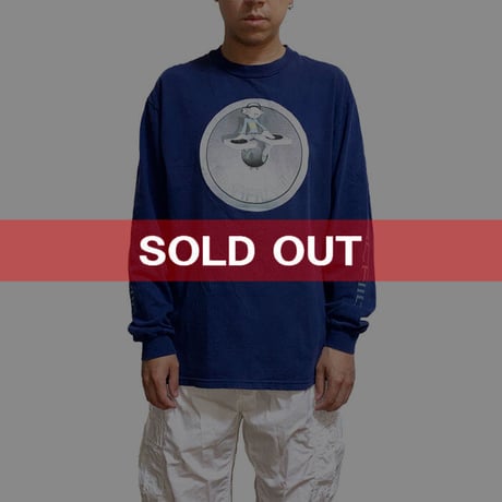 【USED】90'S ANARCHIC ADJUSTMENT TECHNO CHARACTER L/S T-SHIRT