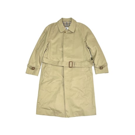 【USED】90'S AQUASCUTUM BALMACAAN COAT MADE IN ENGLAND