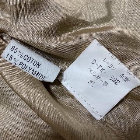 【USED】90'S RYKIEL HOMME TRENCH COAT