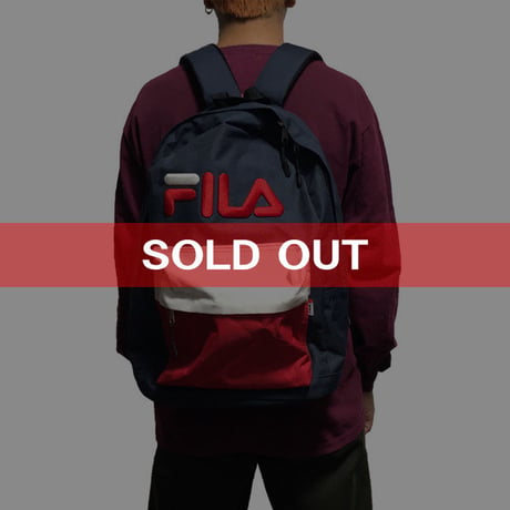 【USED】90'S  FILA BACKPACK