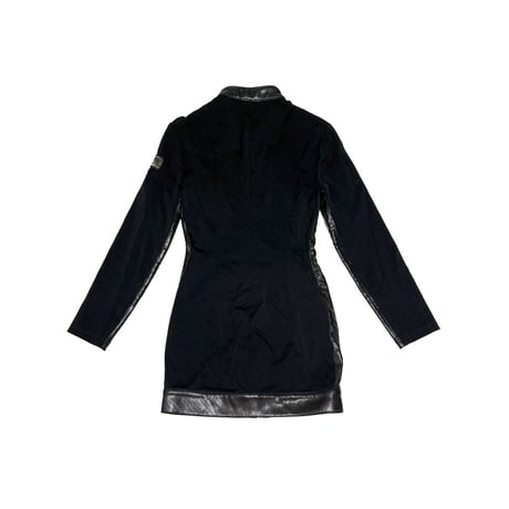 【USED】90's-00's  VERSACE JEANS COUTURE SPORTS JACKET MINI TIGHT DRESS