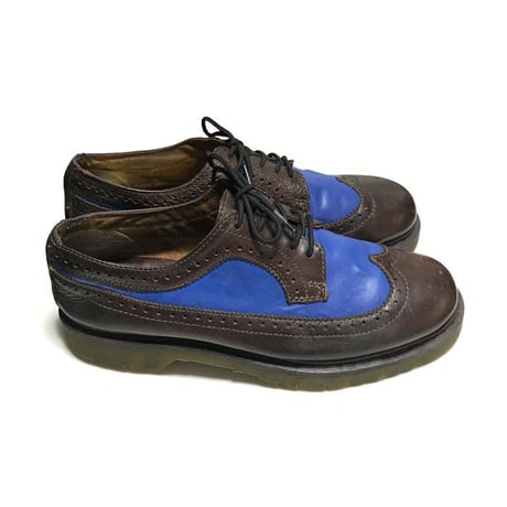 【USED】DR. MARTENS WING TIP SHOES BLUE