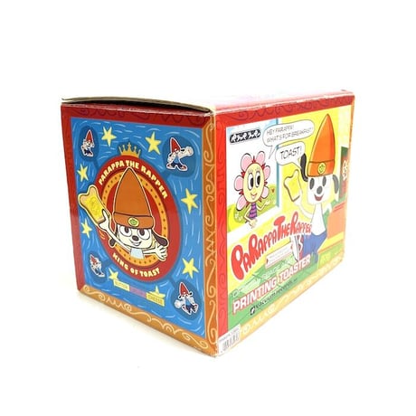 【USED】90'S PARAPPA THE RAPPER OFFICIAL SPACE AGE 1 PRINTING TOASTER