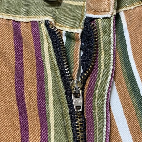 【USED】90'S AIR WALK MULTI STRIPE SHORTS