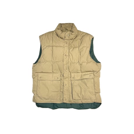 【USED】90's Eddie Bauer Goose Down Vest Made in USA