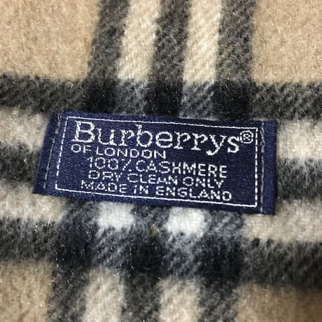 【USED】90'S BURBERRYS CASHMERE SCARF