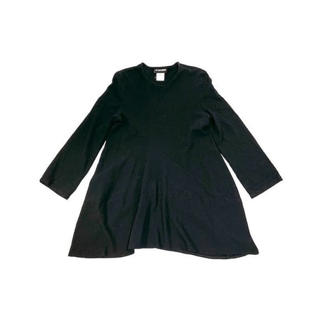 【USED】90'S-00'S ANN DEMEULEMEESTER BLACK DRESS