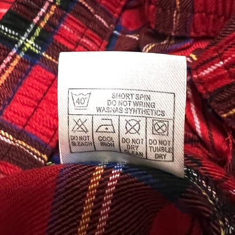 【USED】80's-90's SCOTLAND TARTAN CHECK EASY PANTS