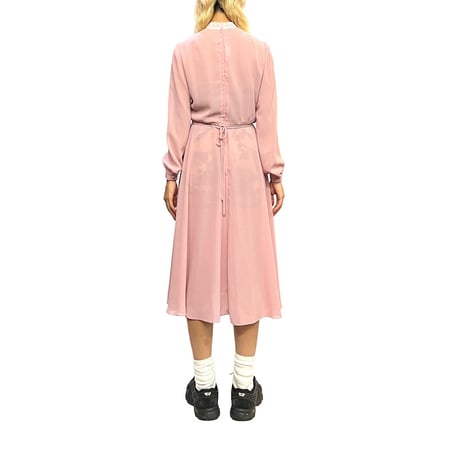 【USED】80's BULLOCKS WILSHIRE DRESS PINK