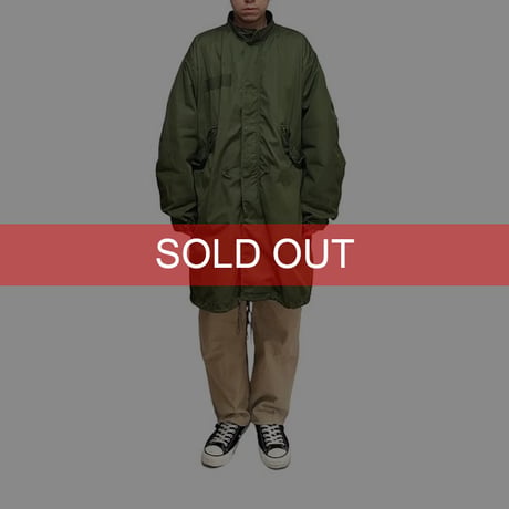 【USED】80'S U.S.ARMY M-65 FISHTAIL PARKA
