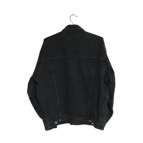 【USED】90'S CALVIN KLEIN BLACK DENIM JACKET