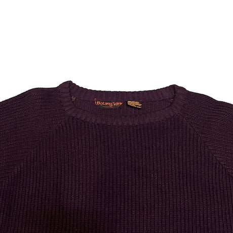 【USED】80'S BOTANY 500 ACRYLIC KNIT SWEATER