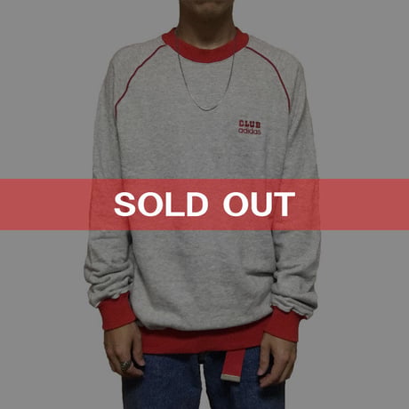 【USED】80'S CLUB ADIDAS SWEATSHIRT