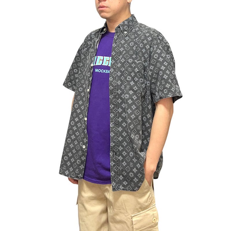 STUSSY  MONOGRAM BDSHIRT 【新品・未使用・未試着】