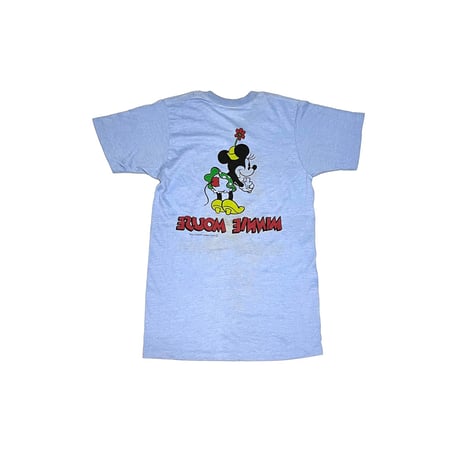 【USED】70's WALT DISNEY PRODUCTIONS MINNIE MOUSE T-SHIRT