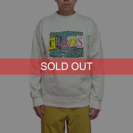 【USED】90's-00's CHAOS SWEATSHIRT