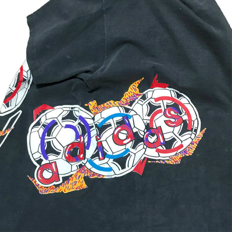 【USED】90'S ADIDAS SOCCER T-SHIRT