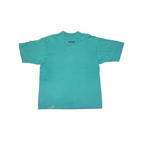 【USED】80's adidas GRAFFITI STYLE TREFOIL T-SHIRT