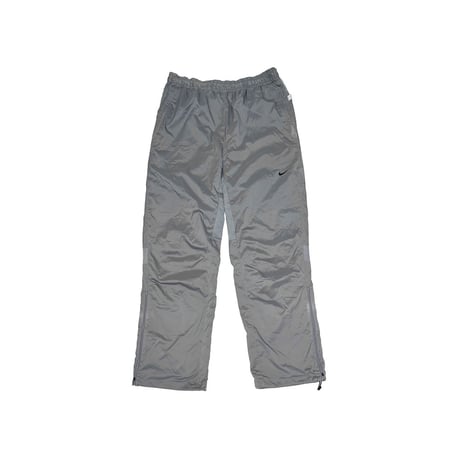 【USED】00's NIKE 3D KNEE POLY TRACK PANTS URBAN GRAY